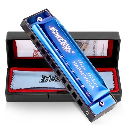 Easttop blues harmonica key - key, of