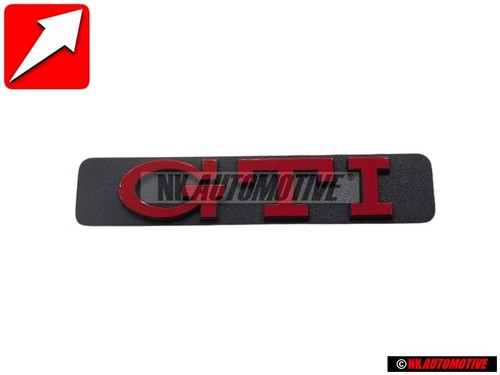 Genuine gti side badge - genuine, vw