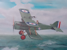 Original painting, aviation