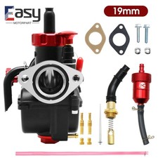 Carburetor PWK19 19mm Black For 100-125cc Engine Honda CRF 125F 125FB Dirt Bike