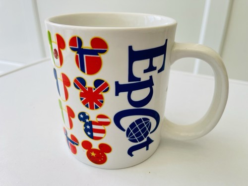 Large disney epcot mug world - large,