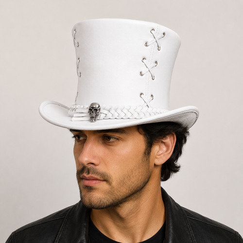 White genuine leather - genuine,