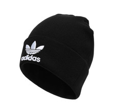 Adidas Originals Oversized Cap: A Warm, Stretch Beanie with Trefoil Branding