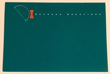 Man Utd Christmas Card 1990s