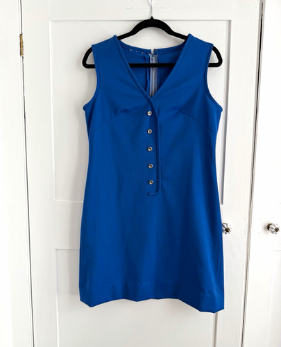 Vintage 60s 70s royal blue - 70s, mod