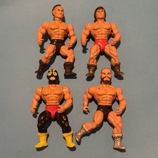 Rare Batoon Muscle Galaxy Warriors / Sparkle Wrestlers KO 5" Action Figures 80s 