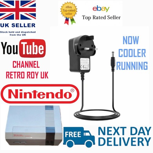 Nintendo nes power supply - power, uk