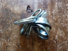 Rare VINTAGE PUCH STEEL HEADSET 1 inch Metric Thread for 1970 / 1980 Racer Bike