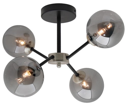 Modern light ceiling smoked - modern, 4