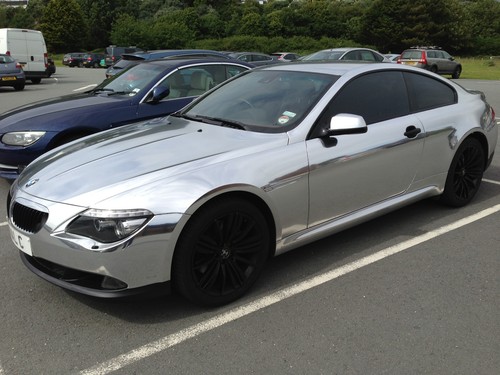 Mirror chrome car vinyl wrap - car,