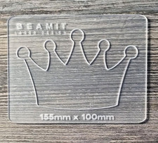 crown inlay router template