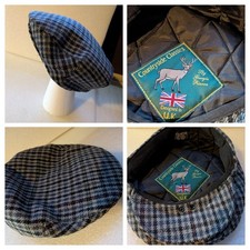 Men's Tweed Flat Cap 56cm