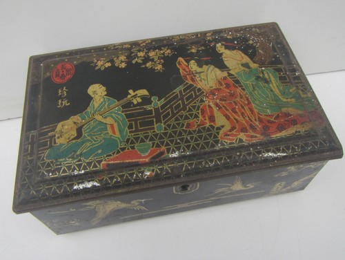 Vintage riley toffee tin - riley's,