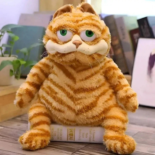 30cm cute fat orange plush - fat,