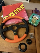 Momo Steering Wheel - Orange