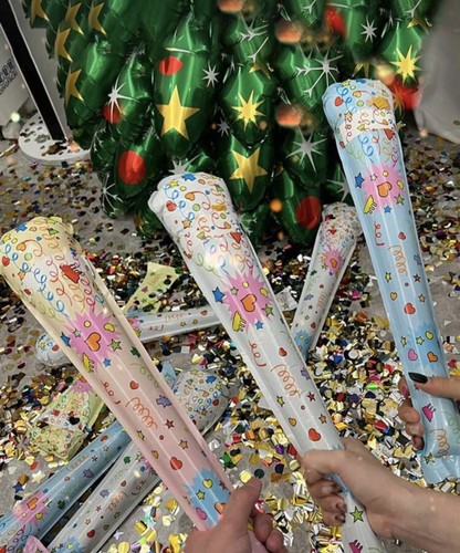 Confetti popper cannon - x,