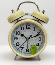 Classic Alarm Clock Cream Twin
