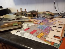 Cardboard Railway Buildings