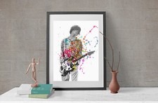 A4 John Squire splash stone