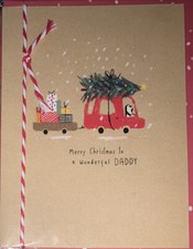 Daddy Christmas Card