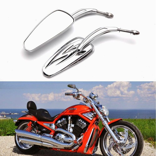 Chrome motorcycle rearview - chrome,