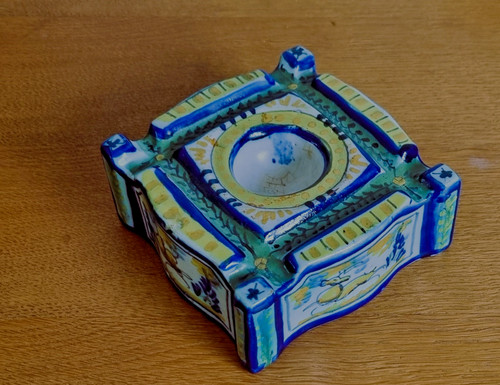 Antique tin glazed talavera - glazed, de