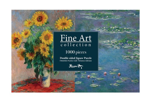 Monet sunflowers waterlilies - &,