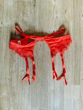 Hustler Red Garter Belt