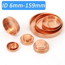 Copper Stop End Cap End Feed