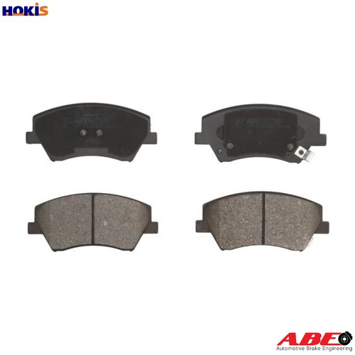 Brake pad set - set, disc