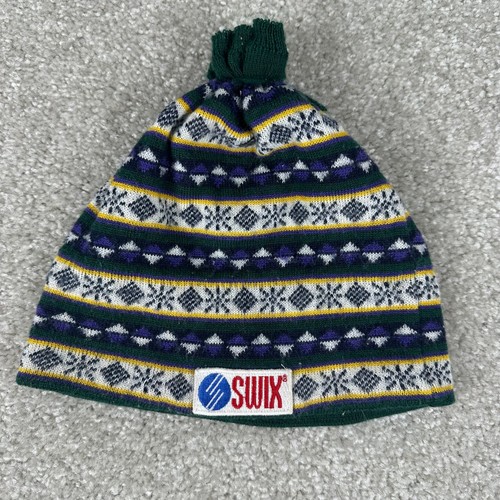 Vintage swix ski hat beanie - vintage,