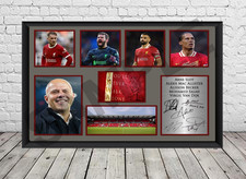 Liverpool FC Signed Photo Print Poster Football Memorabilia