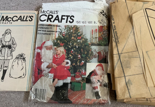Mccall 2289 santa costume - mccall's,