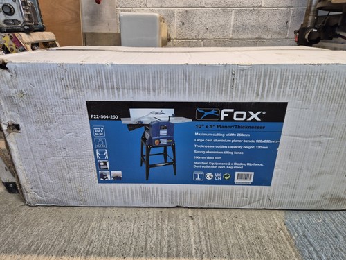 Fox thicknesser and - x, 5"