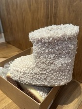 Moon boot icon low Faux Curly