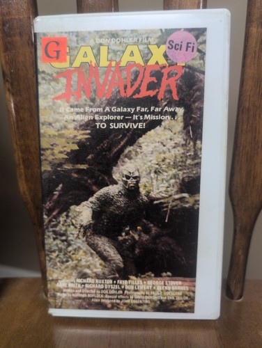 Galaxy invader vhs - vhs, don
