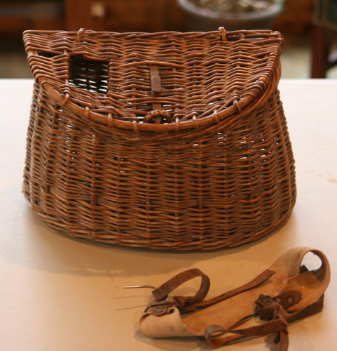 Vintage antique wicker - antique,
