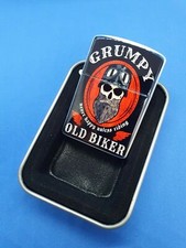Grumpy old biker harley - grumpy,
