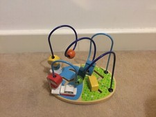 SMALL WOODEN COLOURFUL BEAD