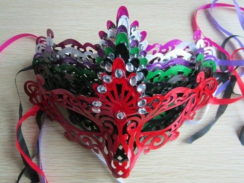 Colourful masquerade party - masquerade,