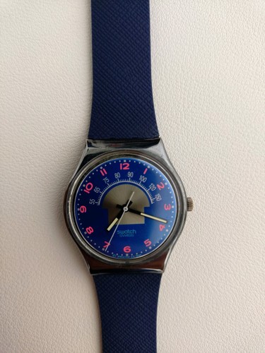 Swatch watch blue - watch,