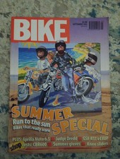 Bike Magazine - September 1995 - Aprilia Moto 6.5, GSX-R11 V EXUP, CBR600