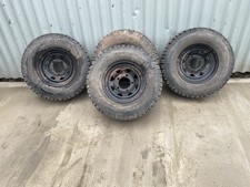 LAND ROVER DEFENDER 8 SPOKE STEEL WHEELS WITH 235/85R16 INSA TURBOS TYRES 90%