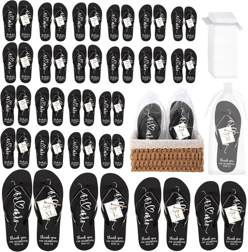 Pairs wedding flip flops - pairs,
