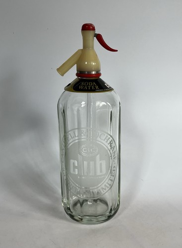 Vintage soda siphon - soda, cantrell