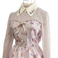 LIZ LISA Pink Dress Cosmetics