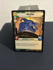 Star Wars Unlimited Max Rebo