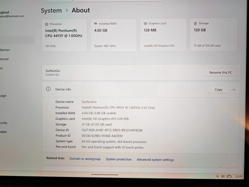 Microsoft surface - surface, 10"