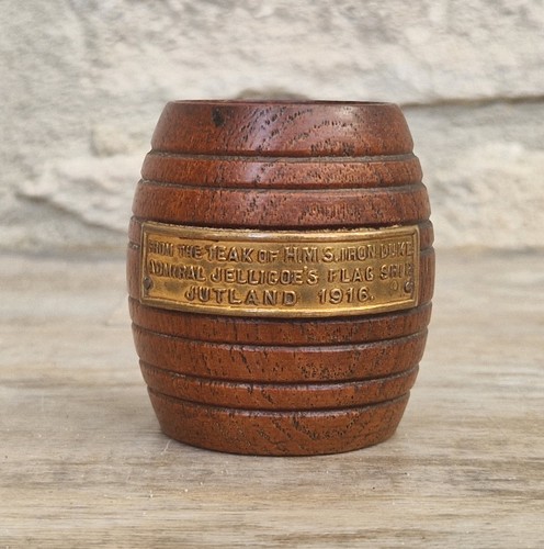 Antique hms iron duke teak - duke,