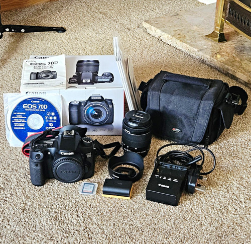 Canon eos 70d 2mp - 70d, +